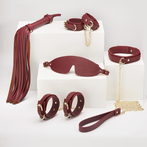 Coffret SM 5 Pièces Sex Navy Bordeaux – Image 3