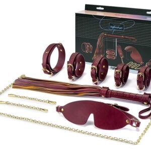 Coffret SM 5 Pièces Sex Navy Bordeaux