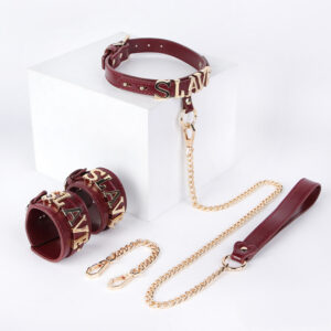 Coffret SM Slave 2 Pièces Bordeaux