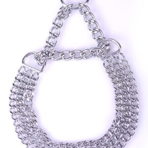 Collier 3 Chaînes en Métal