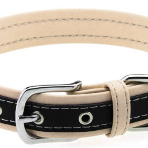 Collier Bicolore Simili Contrasted Ivoire