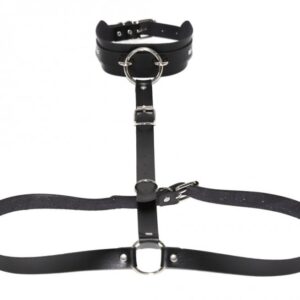 Collier + Ceinture Belt Strict Noir