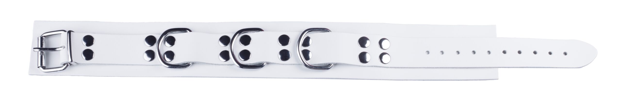 Collier en cuir Ultra Blanc – Image 5