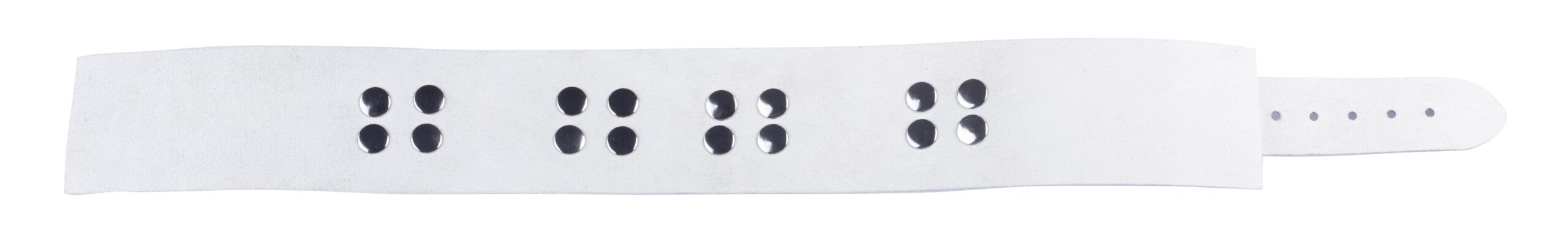 Collier en cuir Ultra Blanc – Image 6