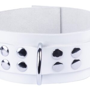 Collier en cuir Ultra Blanc