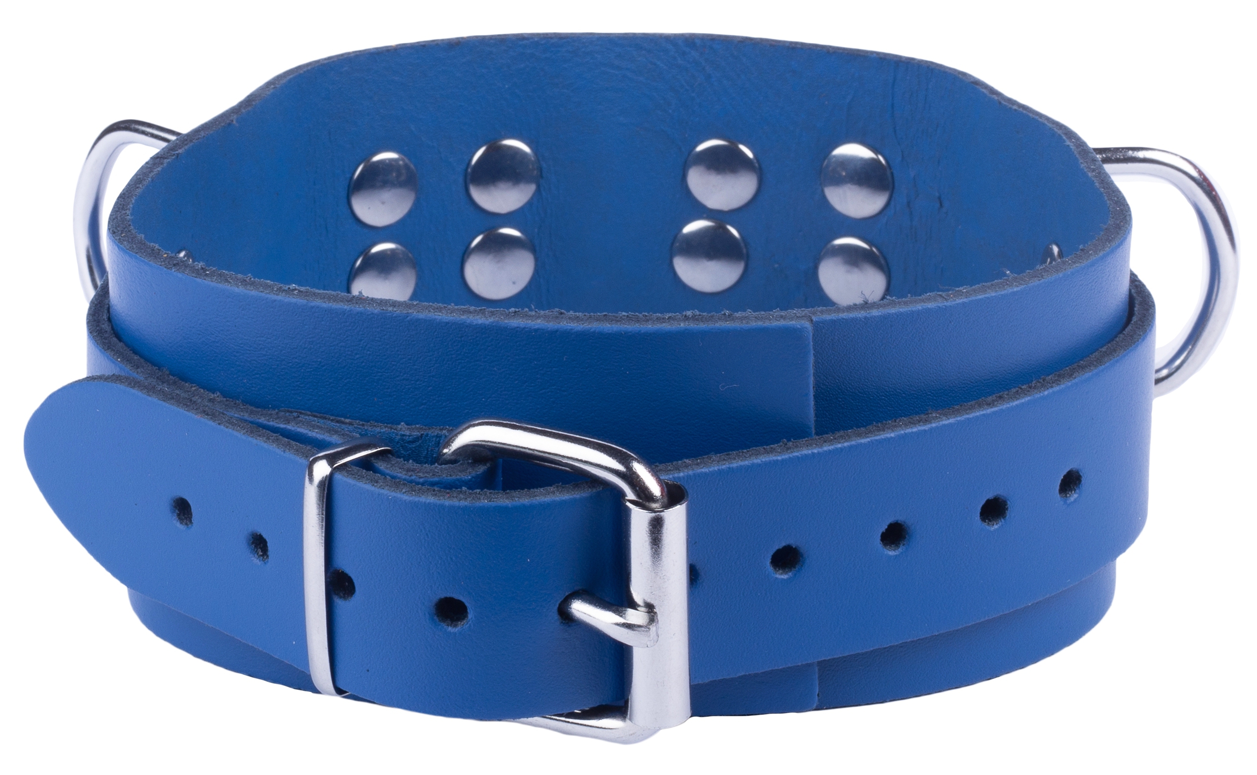 Collier en cuir Ultra Bleu – Image 4