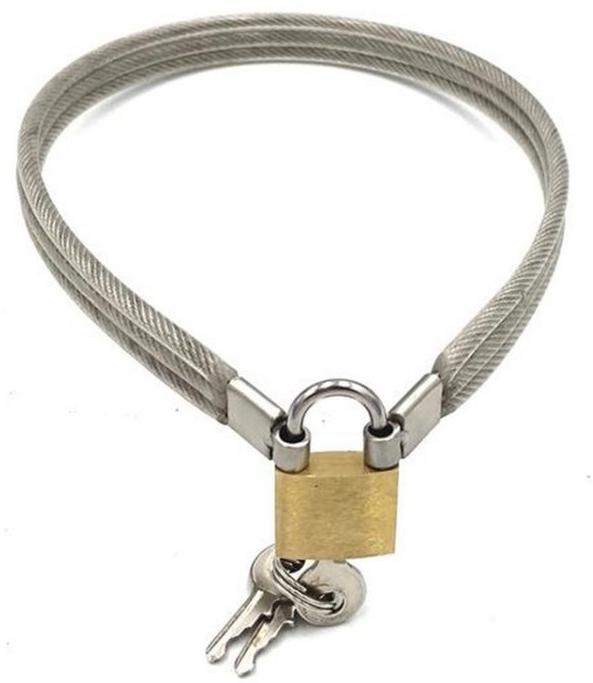 Collier en métal Slave Lock avec Cadeans – Image 4