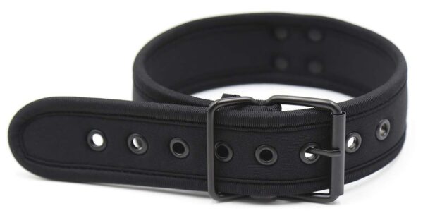 Collier en néoprène Noir – Image 2