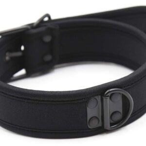 Collier en néoprène Noir