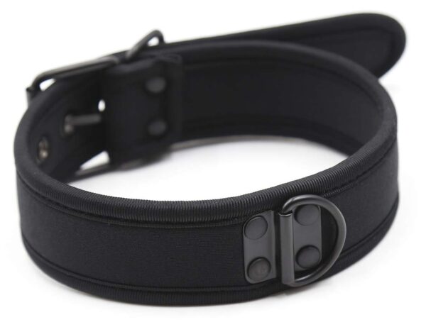 Collier en néoprène Noir