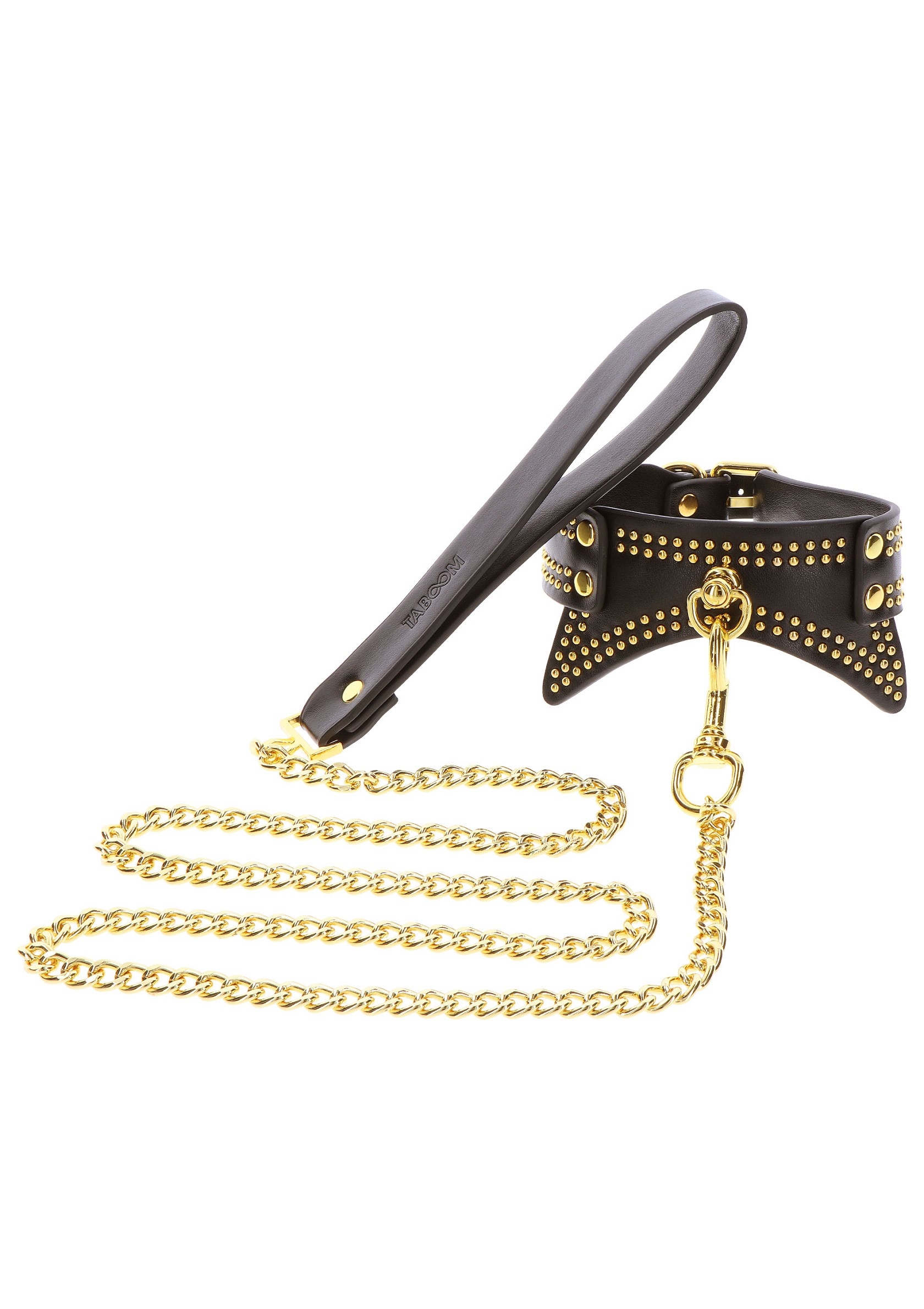 Collier et Laisse Studded Vogue Noir – Image 6