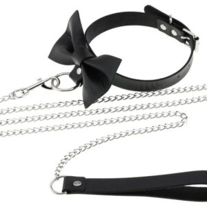 Collier Laisse Bowy Slave Noir
