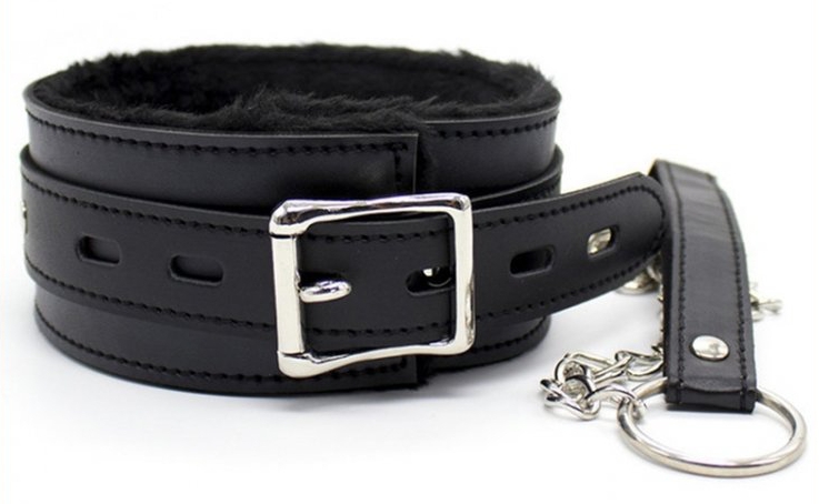 Collier Laisse Fur Noir – Image 3