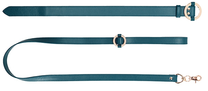 Collier-Laisse Halo Col Bleu – Image 3