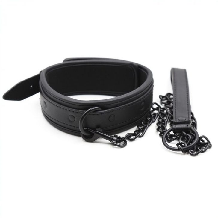Collier + Laisse Noir – Image 2
