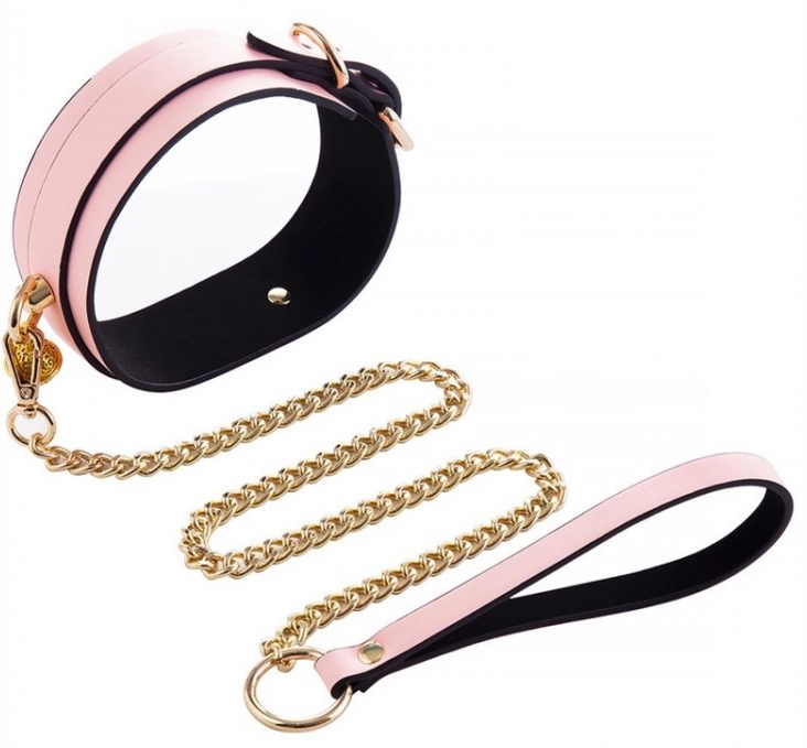 Collier-Laisse phosphorescent Luminous Rose – Image 2