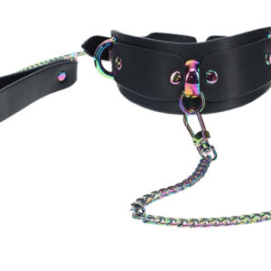 Collier-Laisse Venise Noir