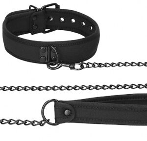Collier Néoprène Ouch Puppy Noir