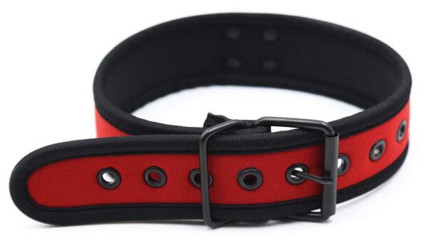 Collier PUPPY Néoprène Rouge – Image 2