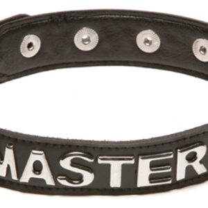 Collier simili Master Noir
