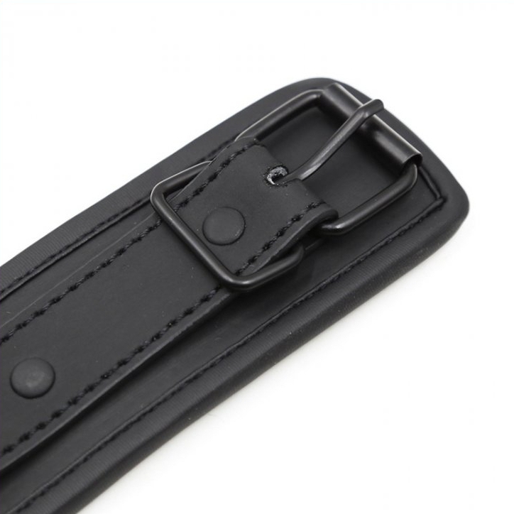 Collier Soumission avec laisse Noir – Image 4