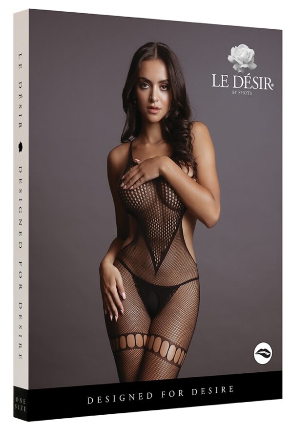 Combi sexy Net High Neck Noir – Image 3