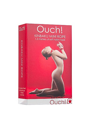 Corde de bondage Kinbaku 1.5M Rouge – Image 2