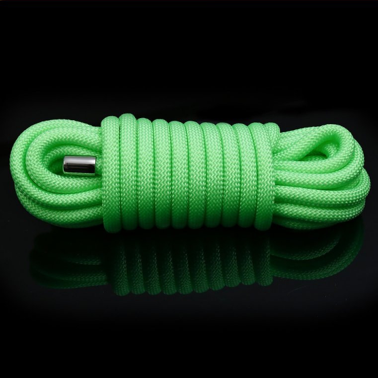 Corde de bondage Luminous 5M Verte – Image 2