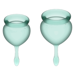 Coupes menstruelles Feel Good x2 Vert