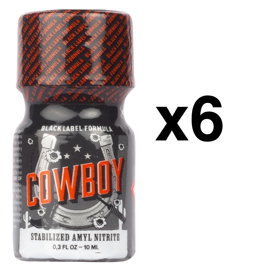 COWBOY BLACK LABEL10ml x6