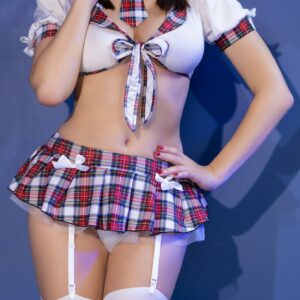 Costume Écolière 6 Pièces