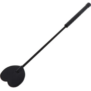 Cravache Black Heart 44cm Noir