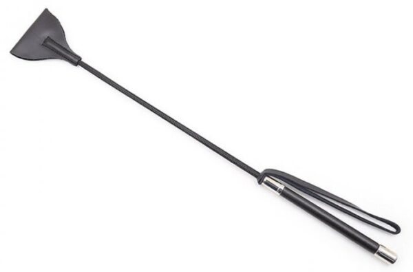 Cravache Crop Crop 55cm Noire – Image 3