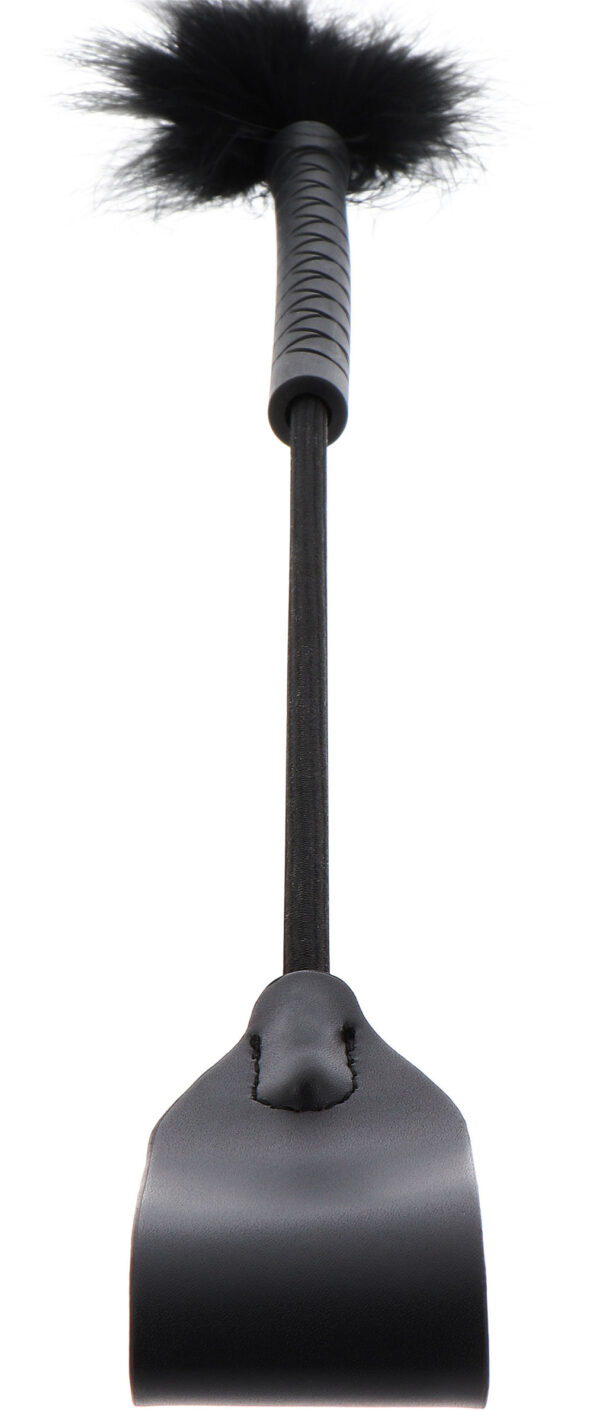 Cravache et Plumeau Tick Whip 56cm Noir – Image 4