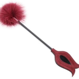 Cravache-Plumeau Victoria Pourpre 43cm