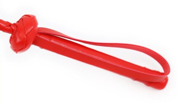 Cravache Trident 65cm Rouge – Image 3