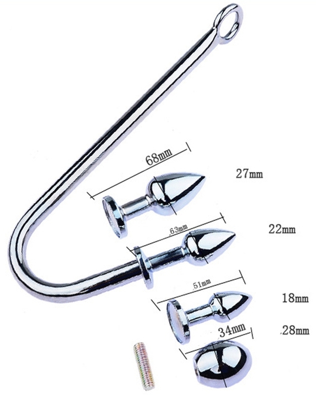 Crochet anal Hook Multi 26cm – Image 7