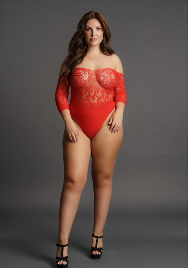 Body CROTCHLESS Rouge – Image 7