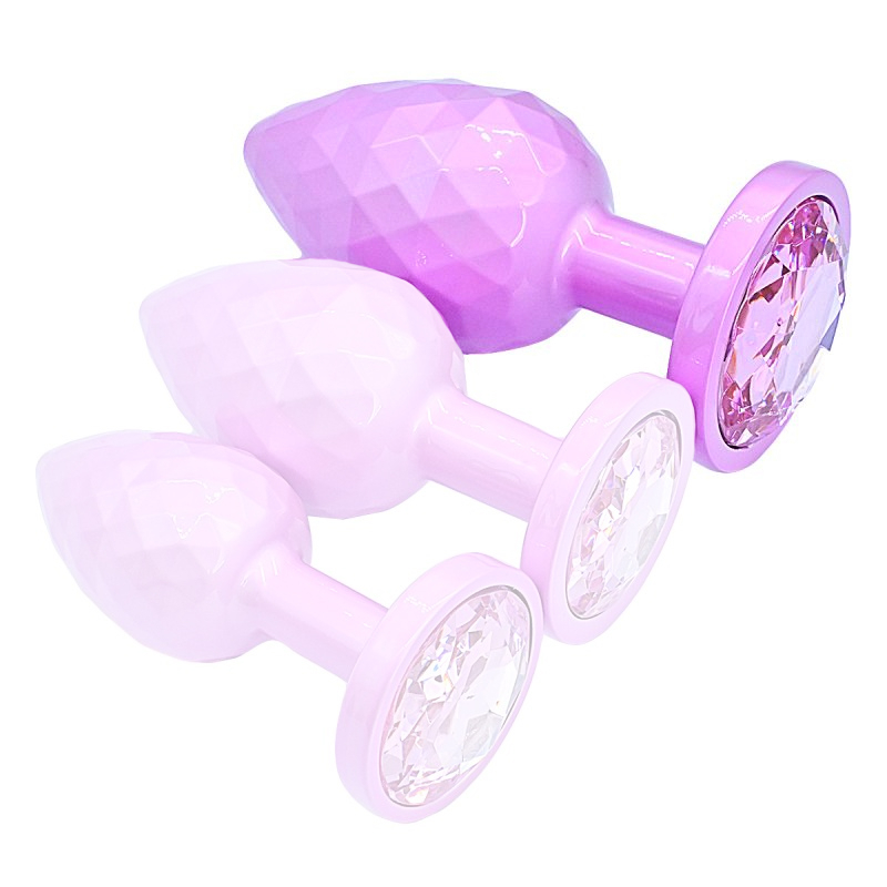 Plug Ikonik Diamond L 8 x 4 cm Rose