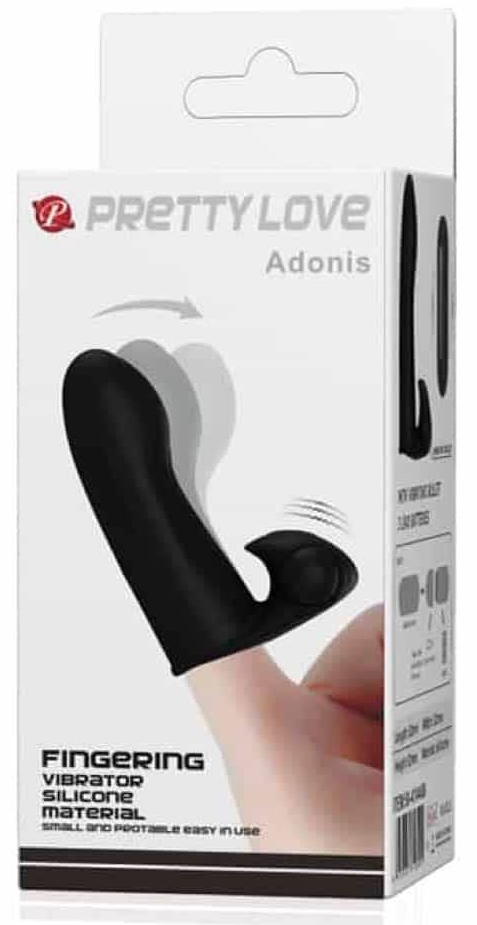 Doigt Vibrant Adonis Pretty Love Noir – Image 2