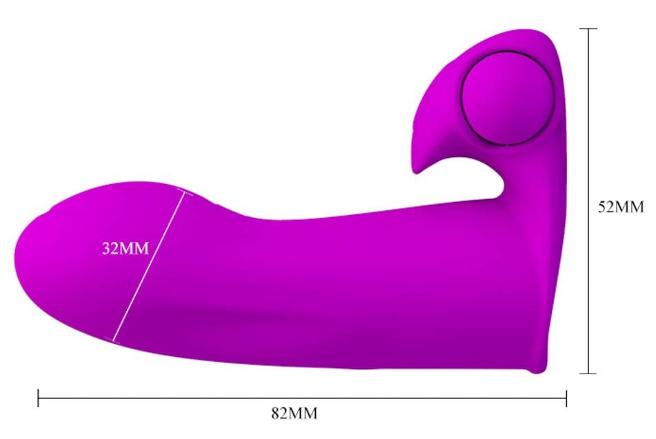 Doigt Vibrant Maxwell Pretty Love Violet – Image 5