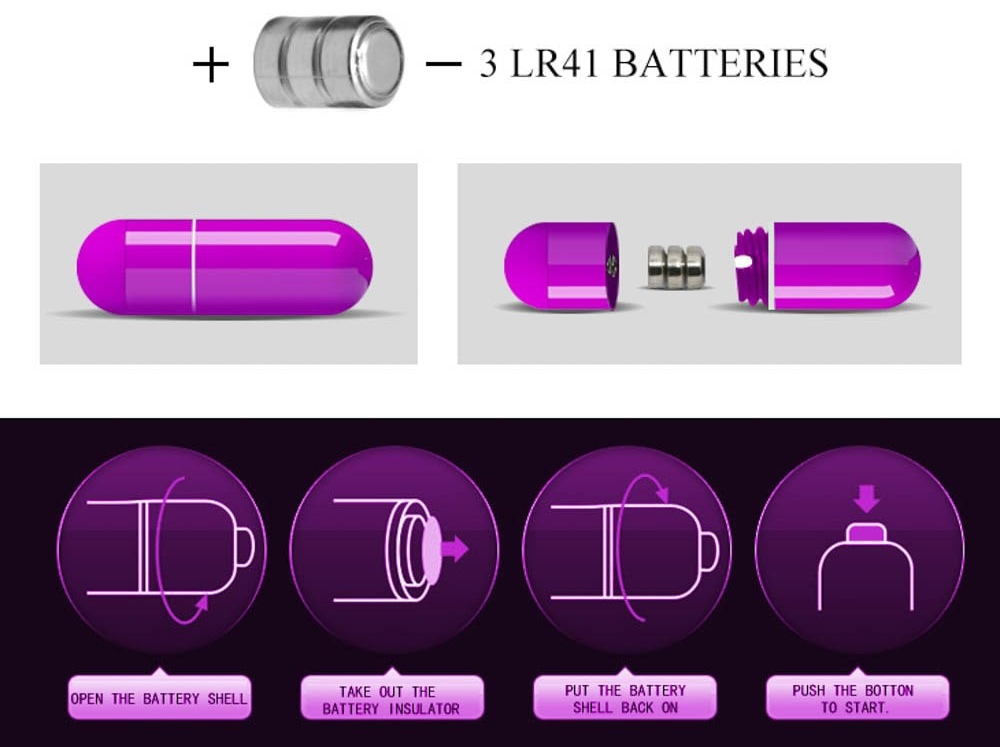 Doigt Vibrant Maxwell Pretty Love Violet – Image 6