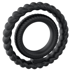 Double Anneau pénien Dual Ring Dorcel 43mm