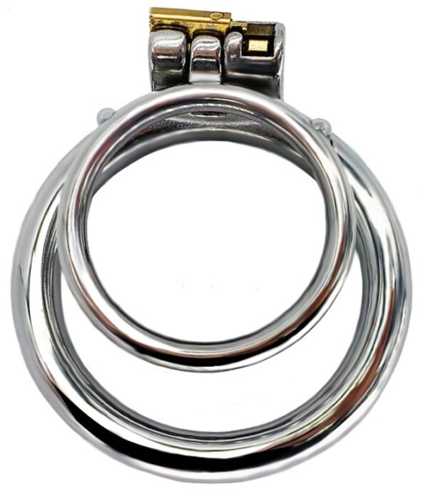 Double Anneau pénien en métal Duo Rings 37mm – Image 3