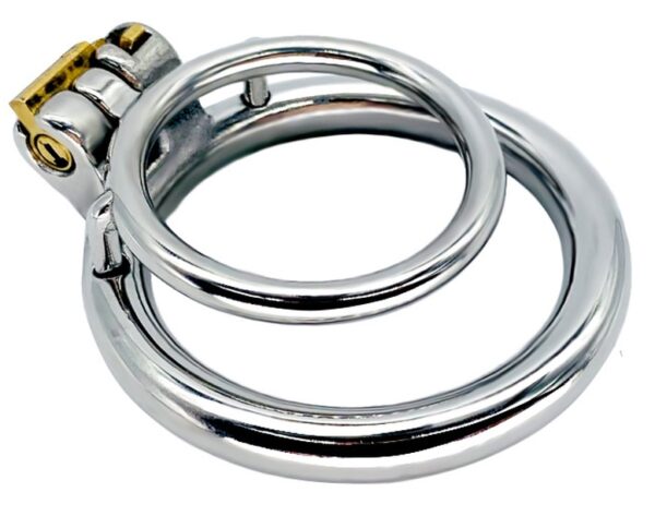 Double Anneau pénien en métal Duo Rings 37mm