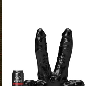 Double Gode ABS03 Teamwork All Black Steroïd 25 x 7cm