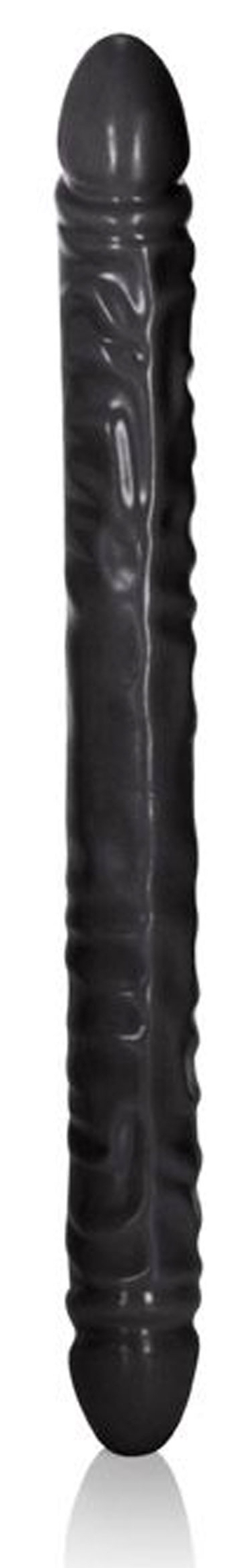 Double gode Black Jack 44 x 4.5 cm Noir