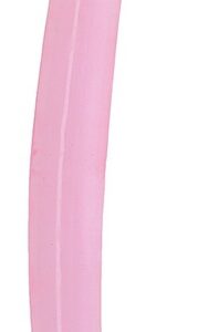 Double Gode Crystal RealRock 42 x 3.5cm Rose