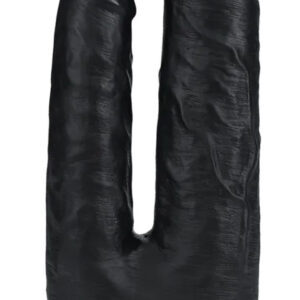 Double Gode Double Trouble 15 x 4.5cm Noir