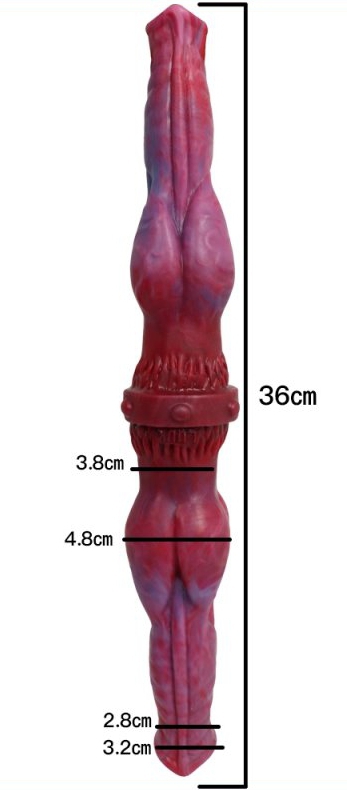 Double gode Duo Dragon 35 x 4.8cm – Image 5